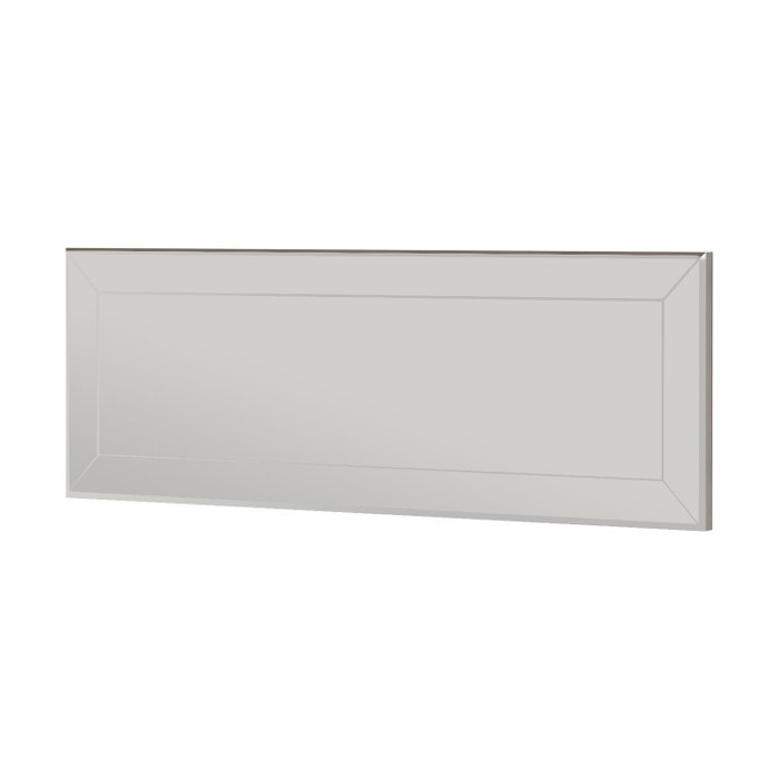 Hanah Home Espejo Vestidor Blanco 40x120 cm de MDF, Espejo de Tocador para Dormitorio o Salón con Fijación a Pared
